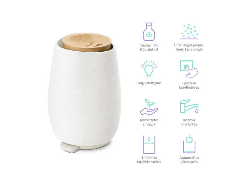 TrueLife D8 ultrahangos párásító (TLADMAIRDD8WA)