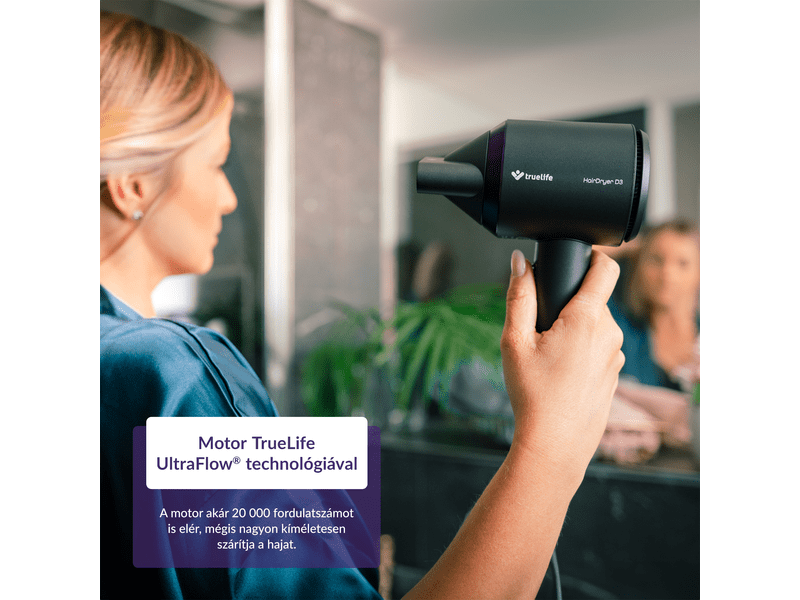 TrueLife HairDryer D3 Hajszáító (TLHDMHDD3NNGA)