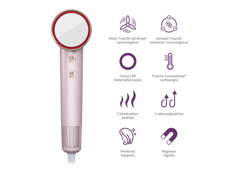 TrueLife HairDryer D6 Hajszárító (TLHDMHDD6NNPA)