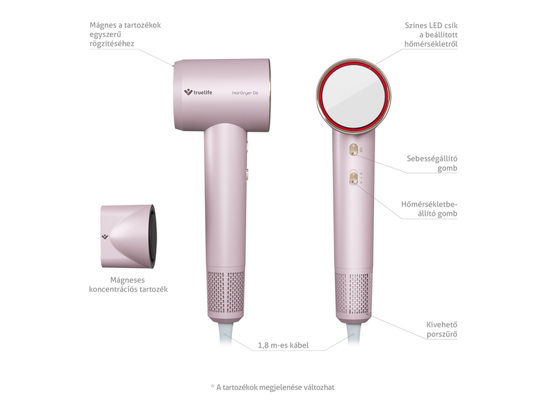 TrueLife HairDryer D6 Hajszárító (TLHDMHDD6NNPA)