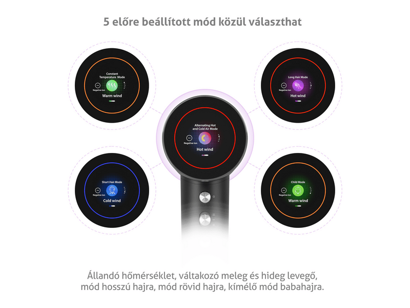 TrueLife HairDryer D9 Hajszárító (TLHDMHDD9NNBA)