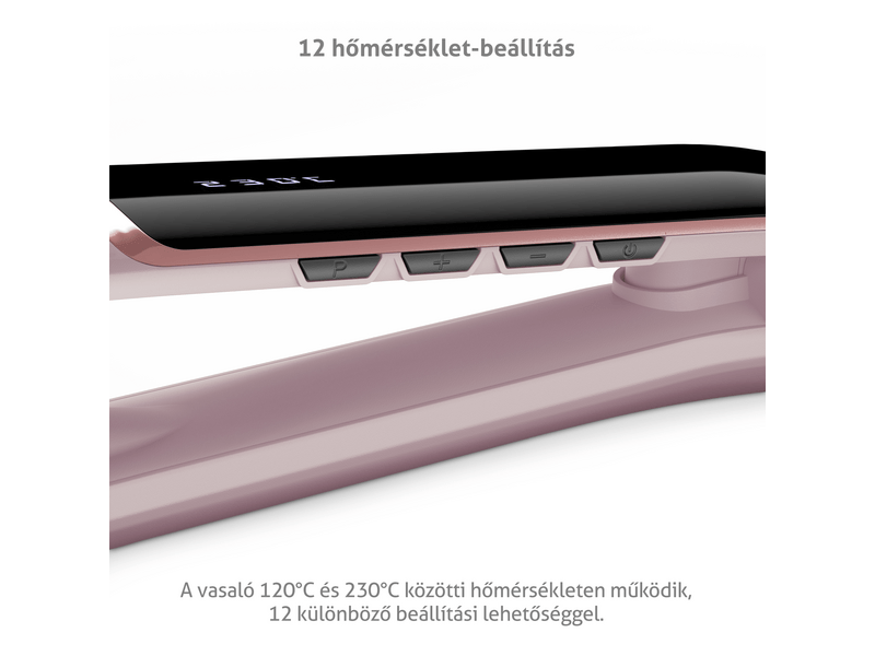 TrueLife HairIron N3 Hajvasaló, rózsaszín (TLHSMHIN3NNPA)
