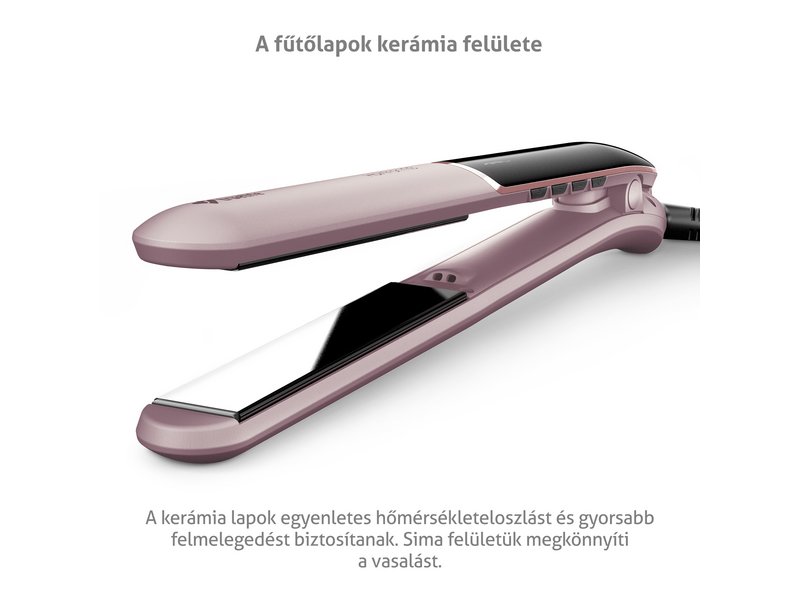 TrueLife HairIron N3 Hajvasaló, rózsaszín (TLHSMHIN3NNPA)