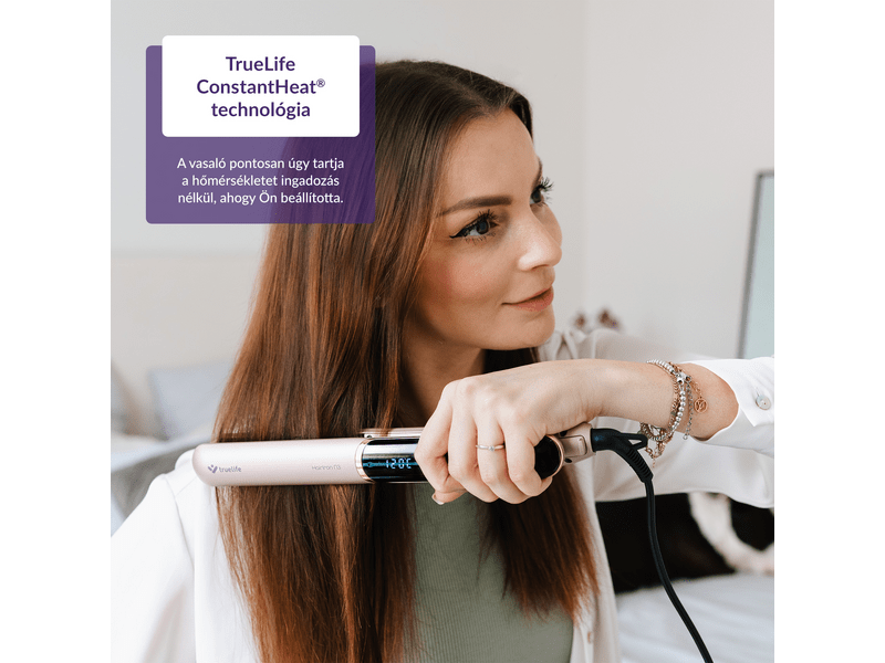 TrueLife HairIron N3 Hajvasaló, rózsaszín (TLHSMHIN3NNPA)