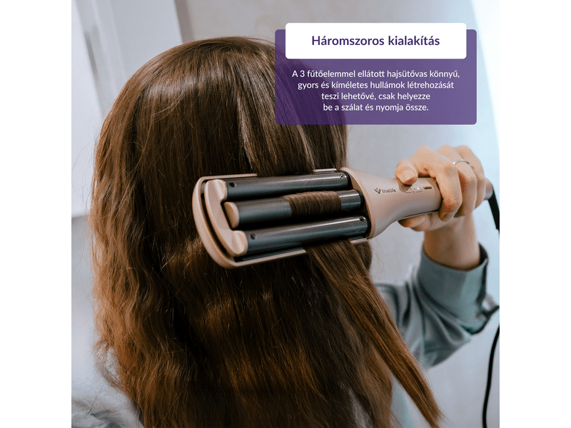 TrueLife HairWaver W6 Hajformázó, rózsaszín (TLCIMHWW6NNPA)