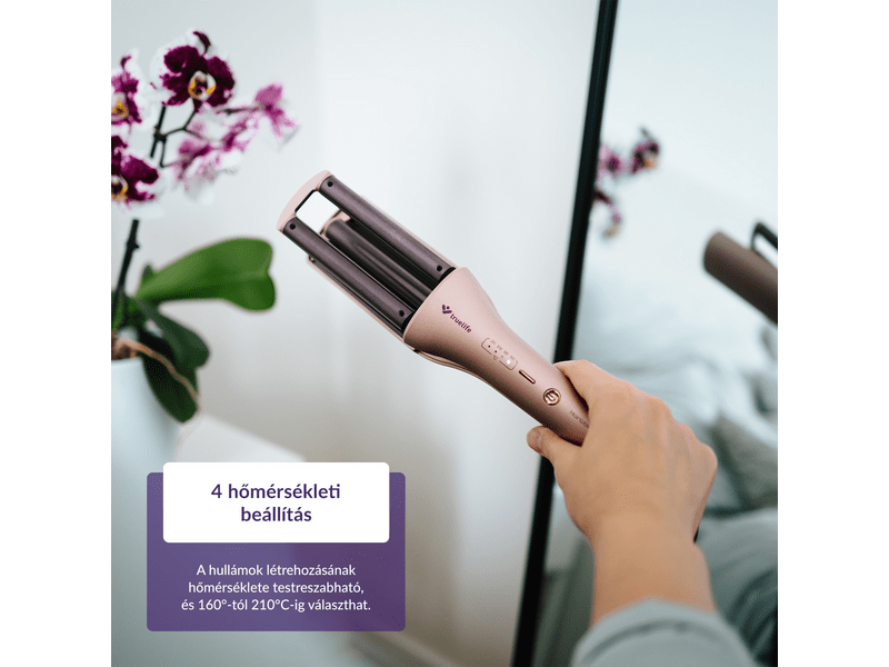 TrueLife HairWaver W6 Hajformázó, rózsaszín (TLCIMHWW6NNPA)