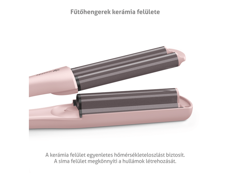 TrueLife HairWaver W6 Hajformázó, rózsaszín (TLCIMHWW6NNPA)