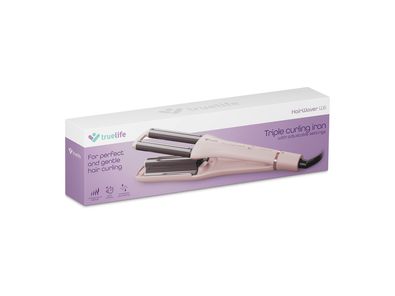 TrueLife HairWaver W6 Hajformázó, rózsaszín (TLCIMHWW6NNPA)