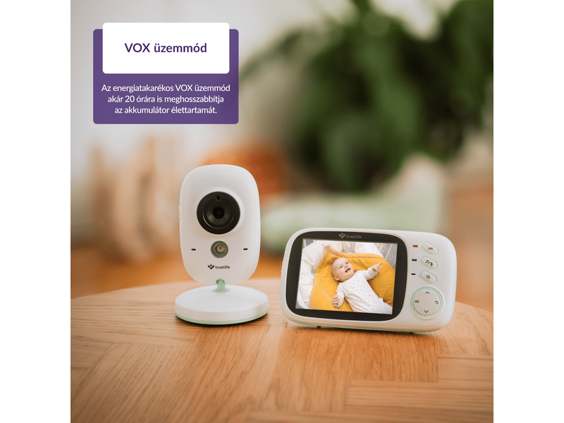 TrueLife NannyCam H32 Pro Kamerás gyermekfigyelő