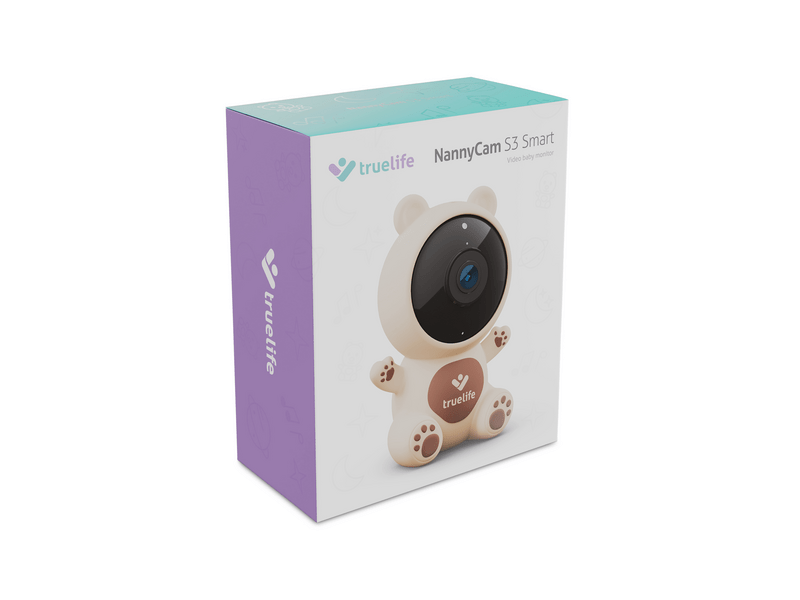 TrueLife NannyCam S3 Smart Kamerás gyermekfigyelő