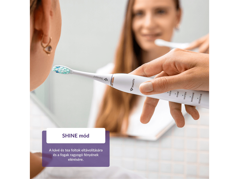 TrueLife SonicBrush Clean30 Duo Elektromos fogkefe (TLATMC30DUOWA)