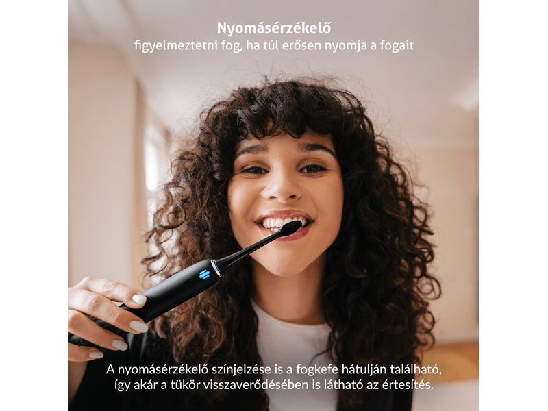 TrueLife SonicBrush Clean70 UV električna četkica za zube, crna (TLATMC70UVNBA)