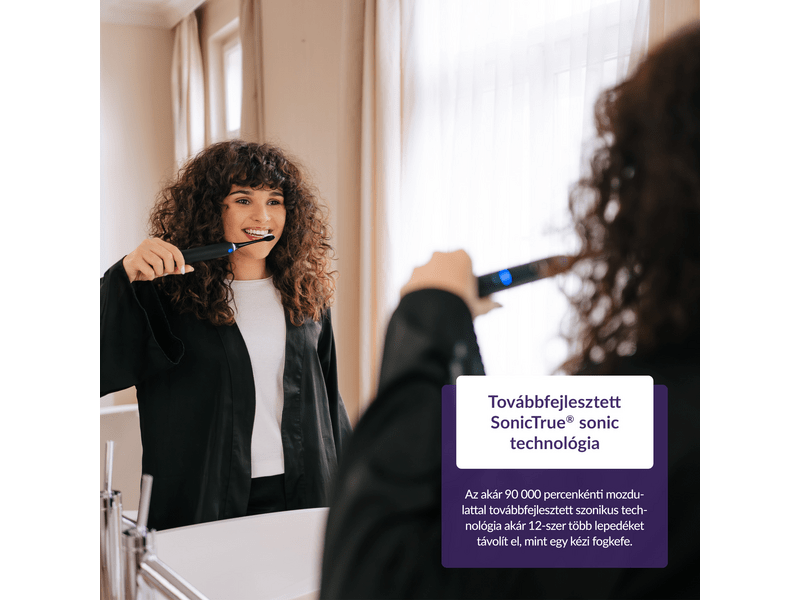 TrueLife SonicBrush Clean70 UV električna četkica za zube, crna (TLATMC70UVNBA)