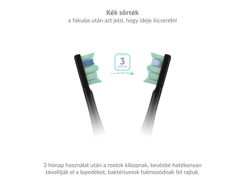 TrueLife SonicBrush Clean70 UV električna četkica za zube, crna (TLATMC70UVNBA)