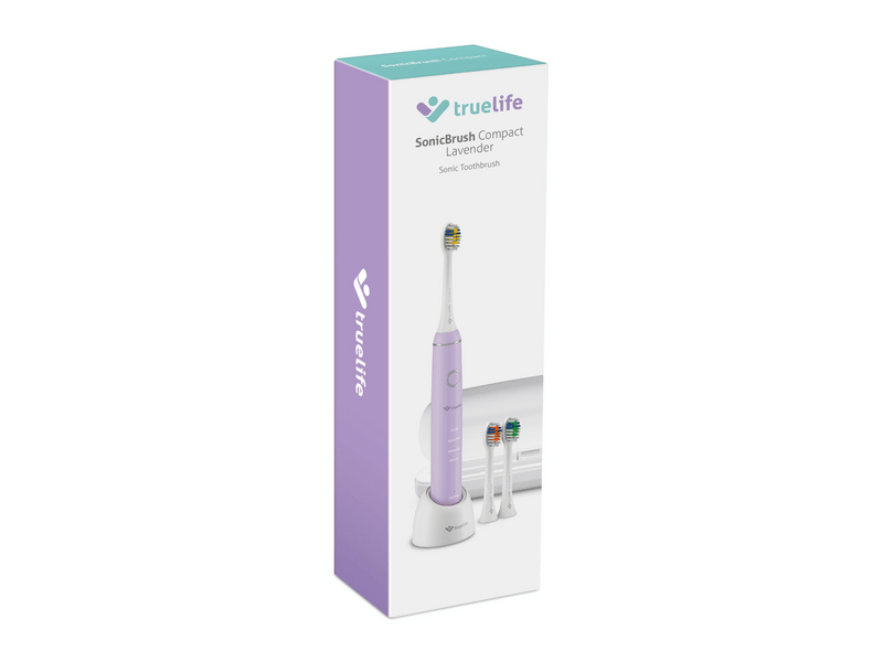 TrueLife SonicBrush Compact Lavender Elektromos fogkefe, lila