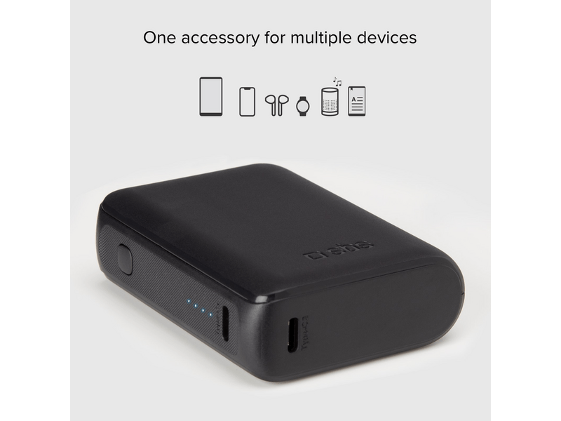 SBS NanoTube 10000mAh PowerBank, crna (TTBB10000MINIK)