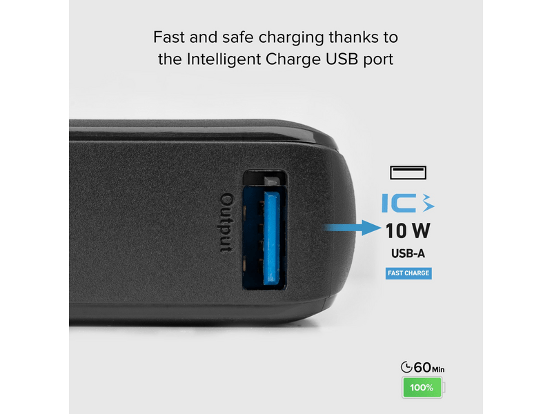 SBS NanoTube 10000mAh PowerBank, crna (TTBB10000MINIK)