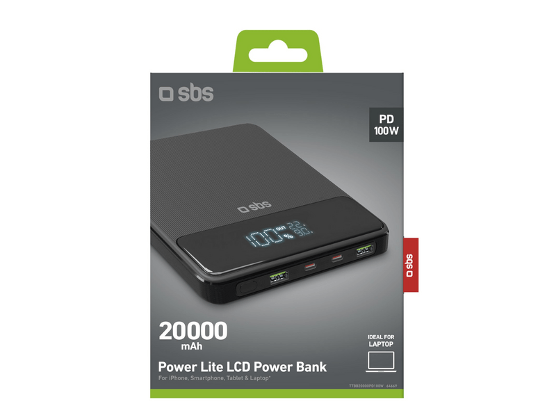 SBS 100W PD ultra tanka prijenosna baterija od 20000 mAh (TTBB20000PD100W)