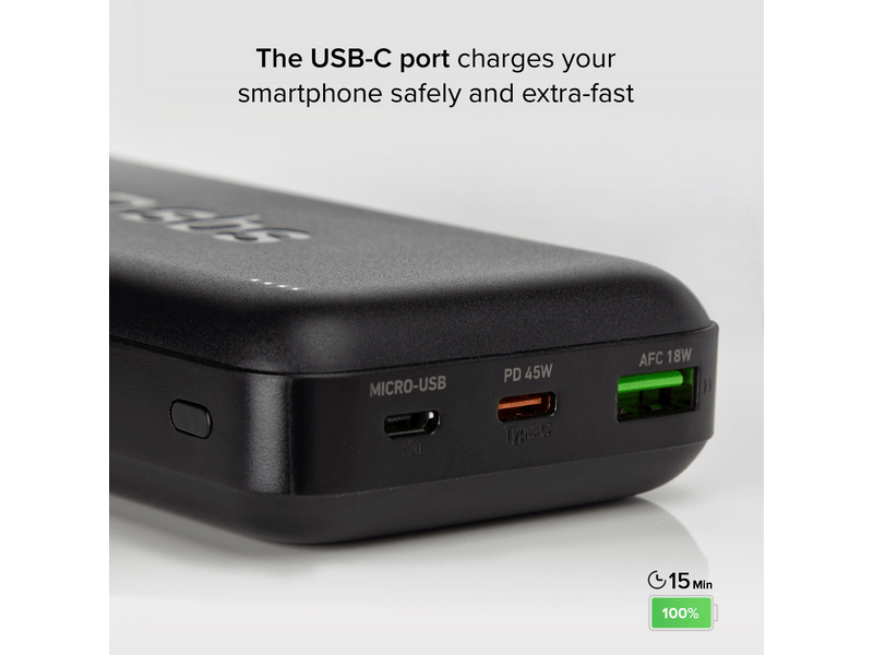 SBS 45W Power Delivery 20000mAh PowerBank (TTBB20000PD45WK)