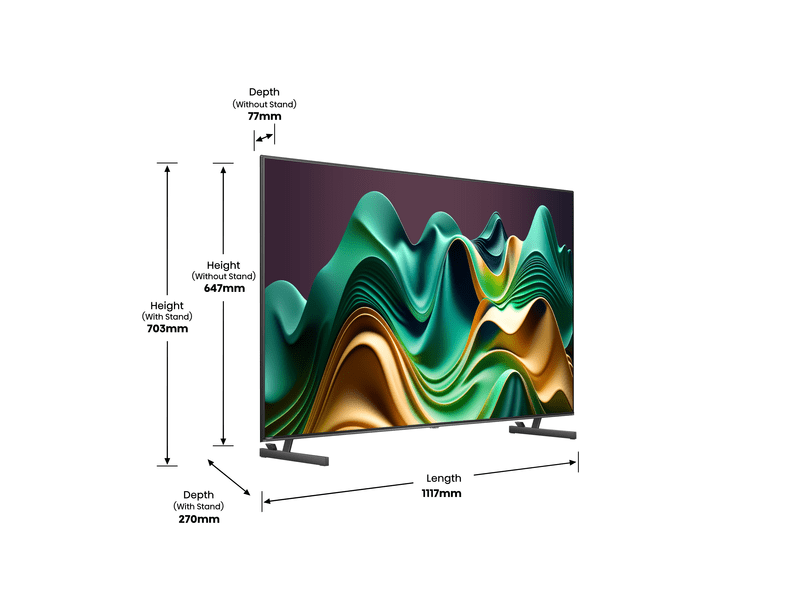 50U6NQ 4K UHD Smart MiniLED TV