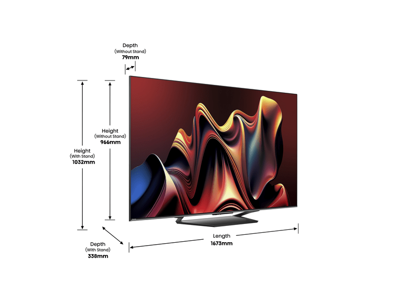 75U7NQ 4K UHD Smart MiniLED TV