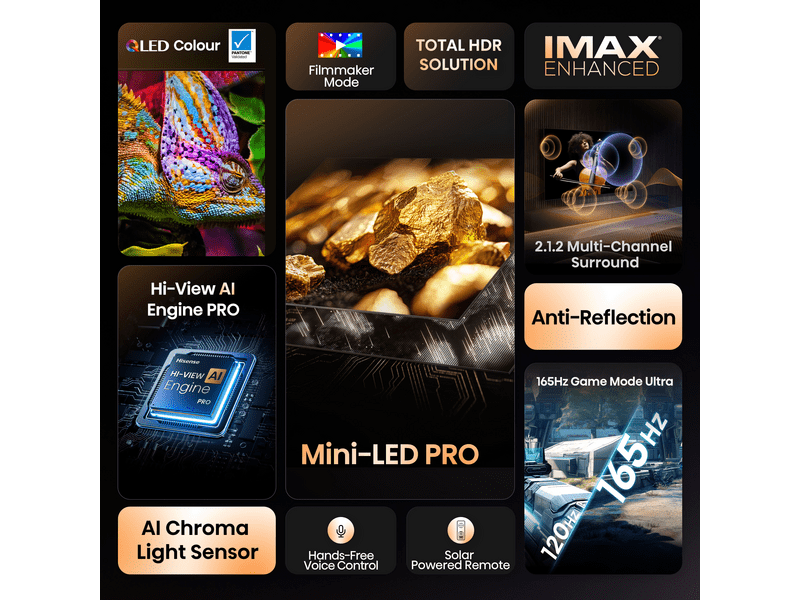 Hisense 65U7Q PRO 65" 4K UHD Smart mini-LED televizor