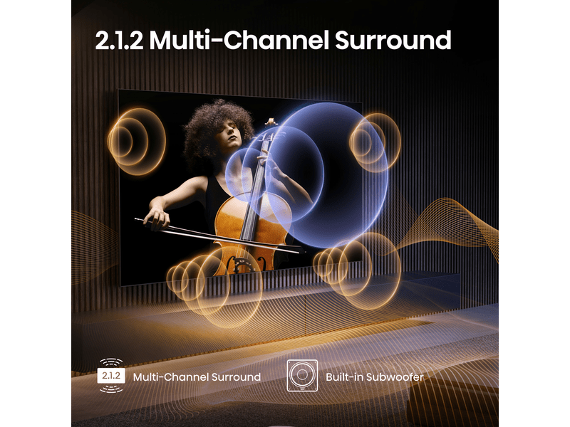 Hisense 55U7Q PRO 55" 4K UHD Smart mini-LED televizor