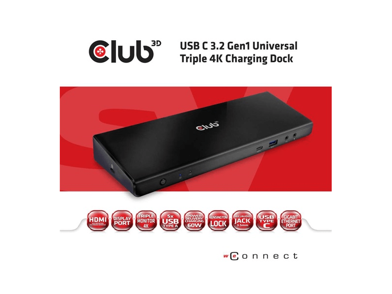Club 3D CSV1562 Dokkoló