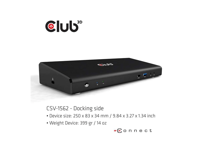 Club 3D CSV1562 Dokkoló