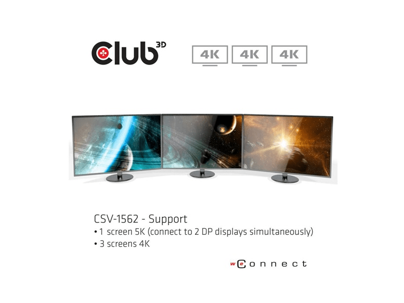 Club 3D CSV1562 Dokkoló
