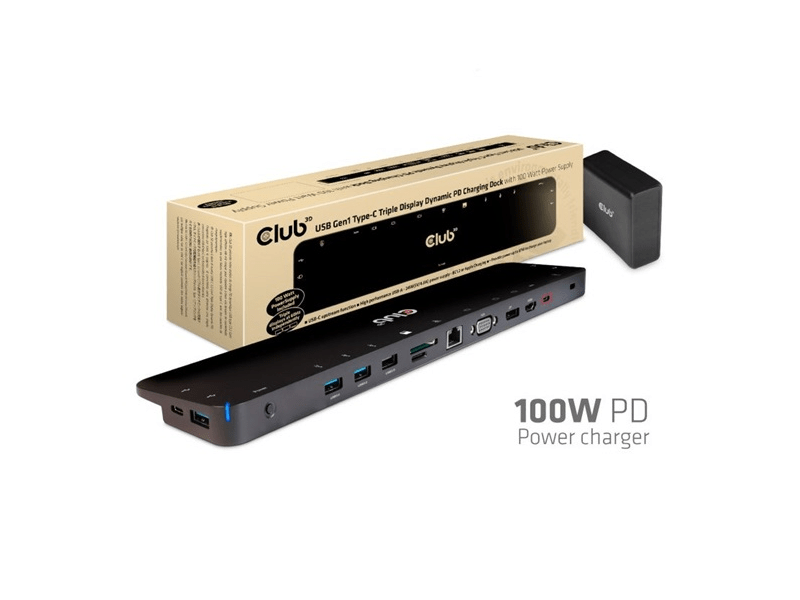 Club 3D CSV1564W100 Dokkoló