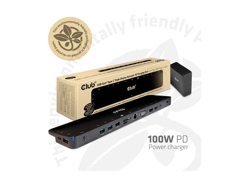 Club 3D CSV1564W100 Dokkoló