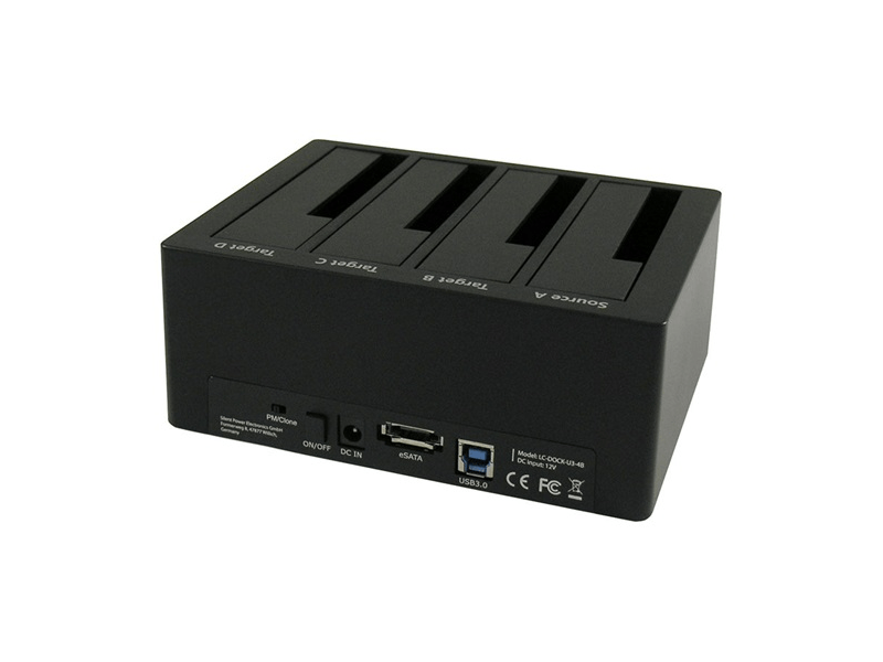 USB LC Power LC-DOCK-U3-4B HDD dokkoló állomás