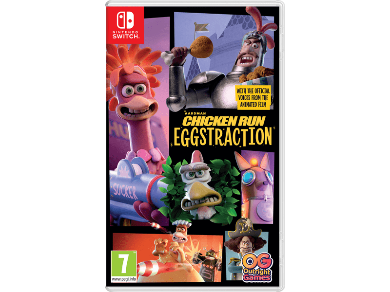 Chicken Run: Eggstraction - Nintedo Switch játék
