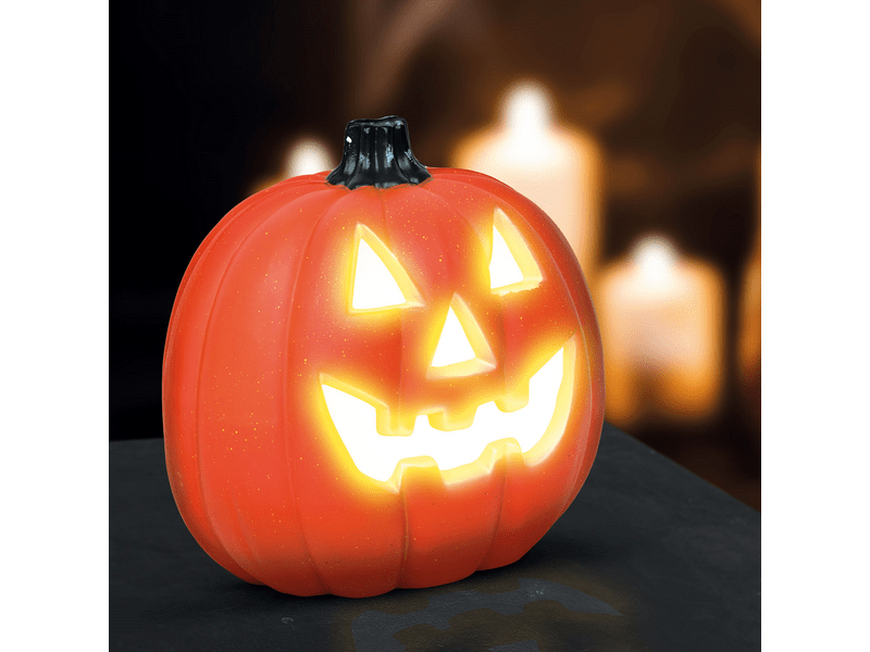 Family Halloween-i LED-es tök, 32 x 30 cm 58123