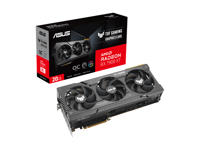 Asus TUF-RX7900XT-O20G-GAMING 20GB GDDR6 Videokártya