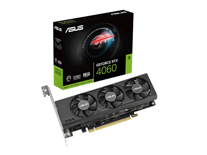 Asus GeForce RTX 4060 LP BRK OC Edition 8GB GDDR6 Videokártya