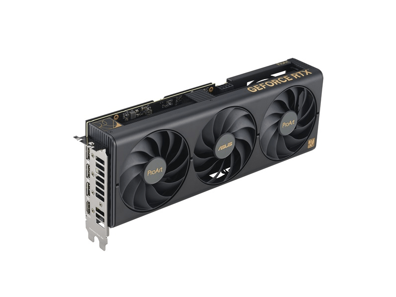 Asus Videokártya - nVidia PROART-RTX4060TI-O16G (16384MB, GDDR6, 2685/18000 Mhz, 128bit, HDMI2.1, 3xDP1.4)