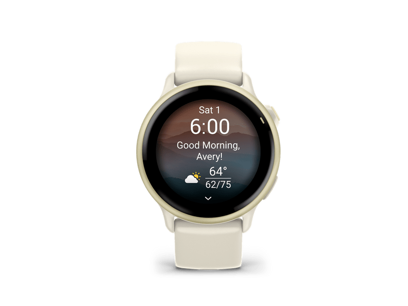Garmin Vivoactive 6 Okosóra, elefántcsont (010-02985-01)