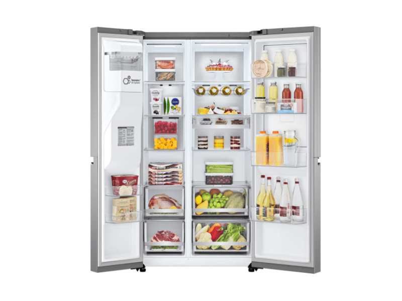 LG GSJV90PZAF Door-in-Door Side-by-Side hűtőszekrény