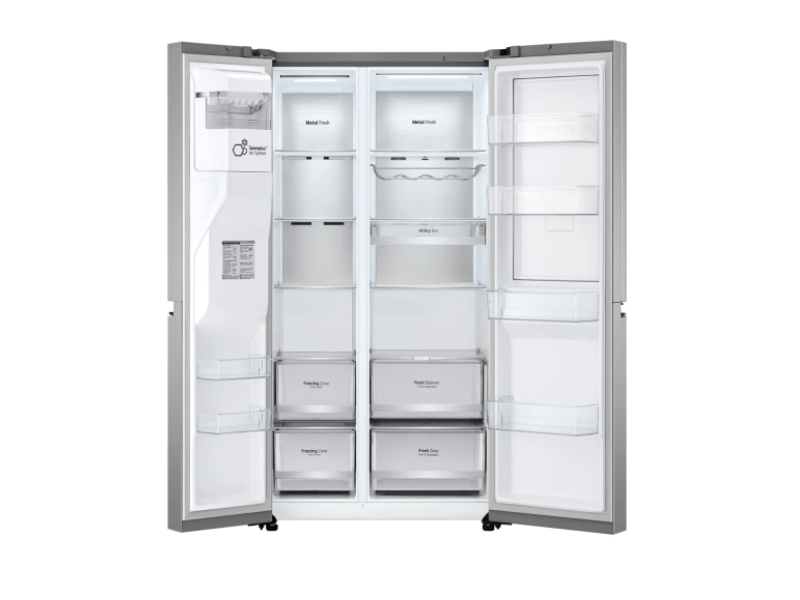 LG GSJV90PZAF Door-in-Door Side-by-Side hűtőszekrény