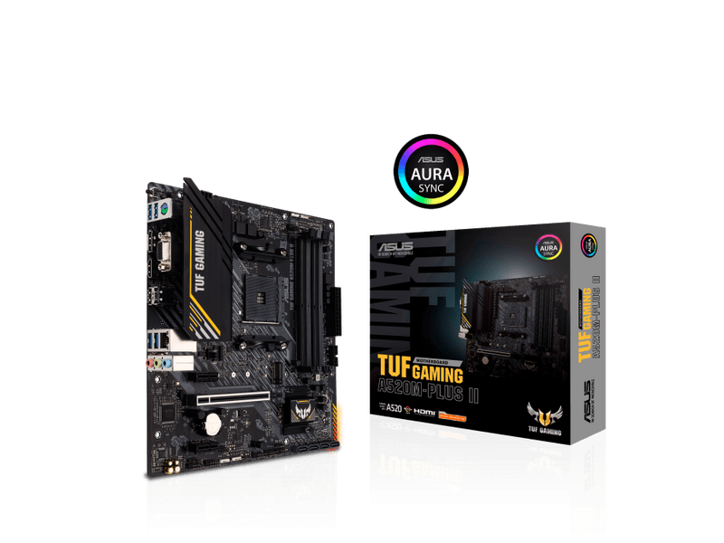 Asus TUF Gaming A520M-Plus II AM4 mATX Alaplap