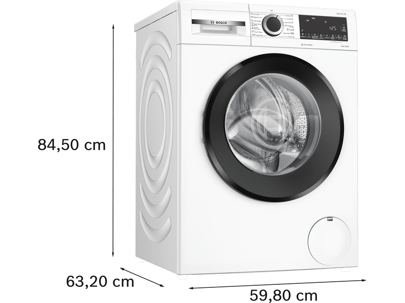 Bosch WGG242Z3BY Elöltöltős mosógép