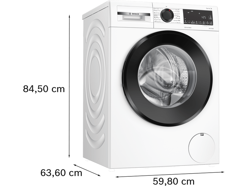 Bosch WGG244Z3BY Elöltöltős mosogép