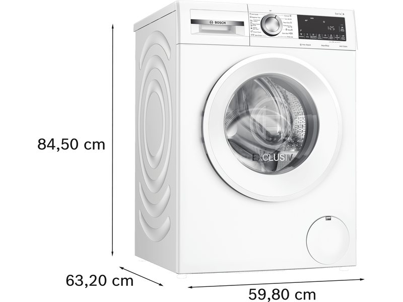 Bosch WGG244Z4BY Elöltöltős mosógép