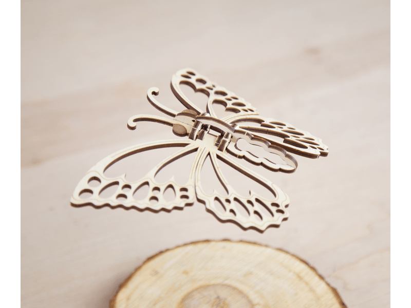 Wood&Hobby Pillangó fa puzzle
