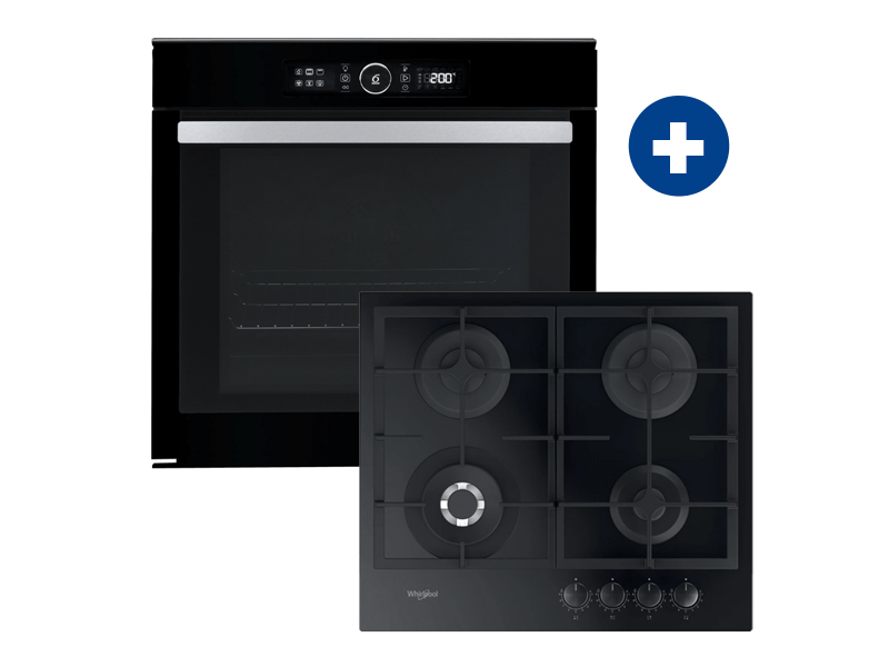 Whirlpool AKZM 8480 NB Beépíthető sütő + Whirlpool GOFL 629/NB1 Beépíthető gázfőzőlap