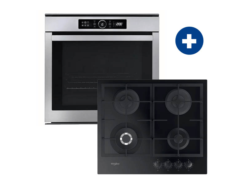 Whirlpool AKZM 8480 IX Beépíthető sütő + Whirlpool GOFL 629/NB1 Beépíthető gázfőzőlap