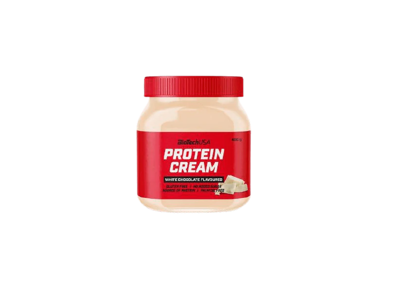 BioTech Protein Cream fehércsokoládé, 400g