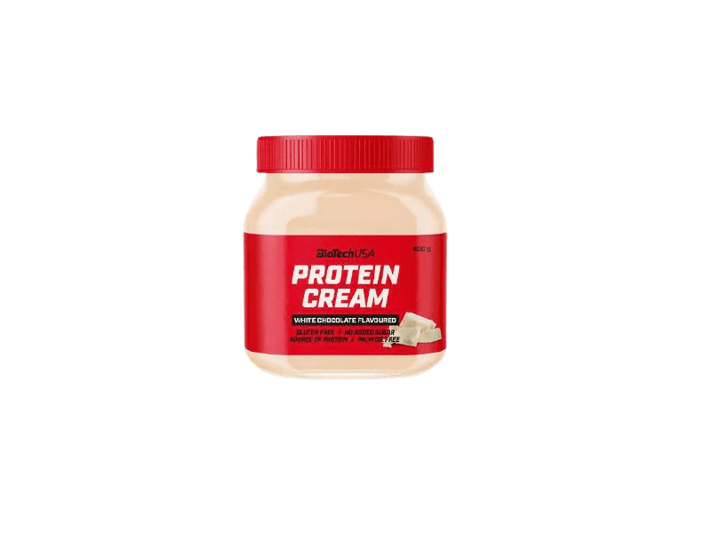 BioTech Protein Cream, fehércsokoládé, 400 g